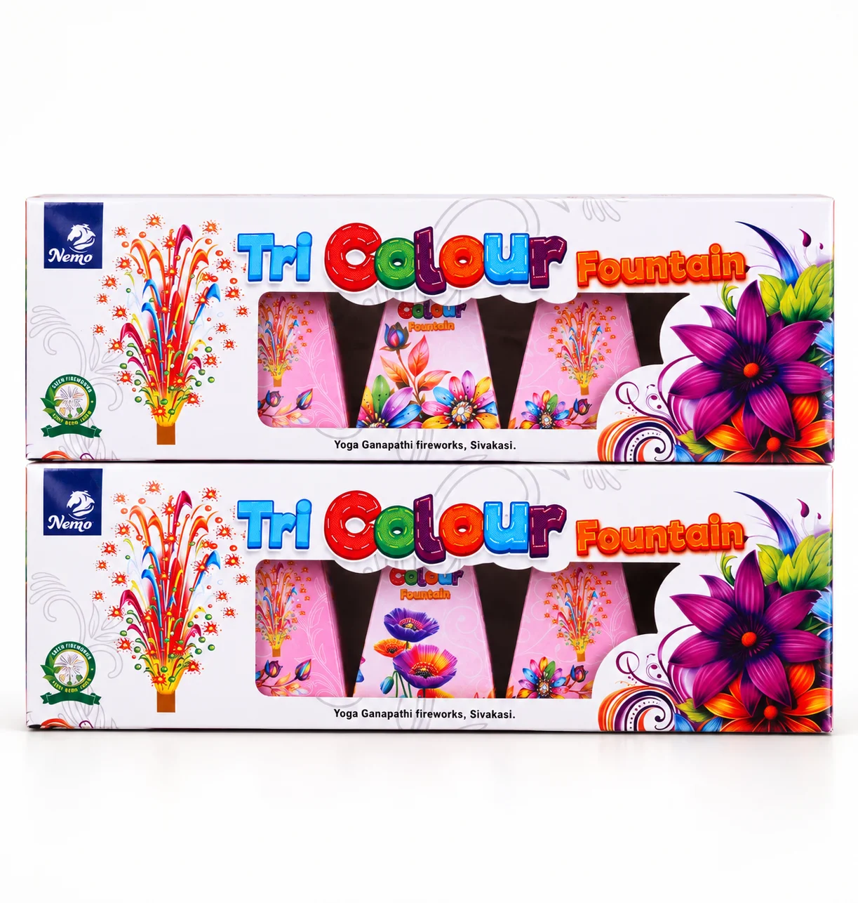 TriColour Fountain (5 Pcs)