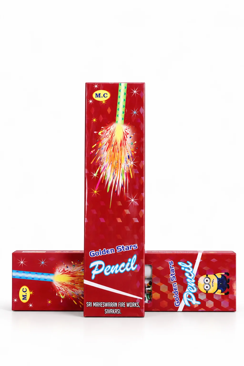 Golden Pencil (3 Pcs)