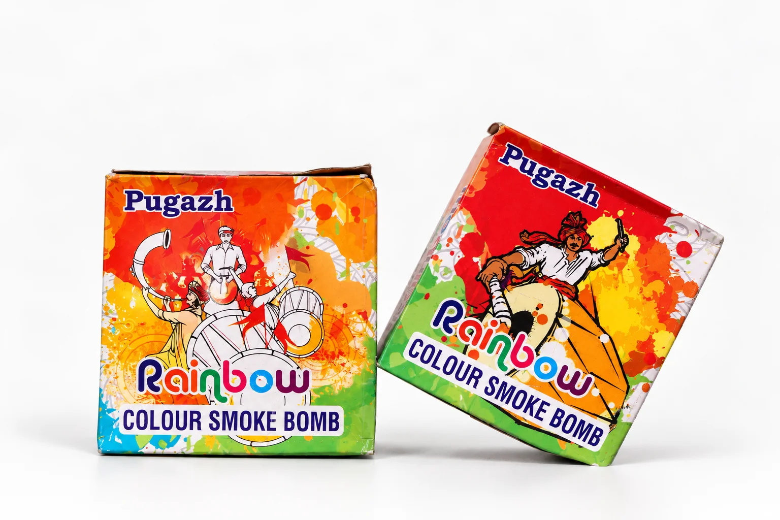 Colour Smoke Bomb (2 Pcs)